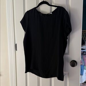 Cuyana Elegant Black Blouse